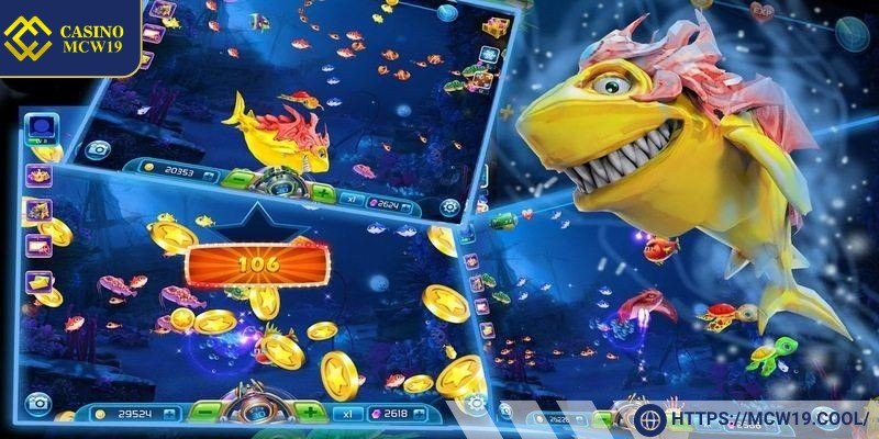 A Variety of Weapons in Dragon Fish Shooter